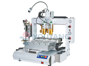 YY-Y411T5軸雙頭自動(dòng)點(diǎn)膠機(jī)